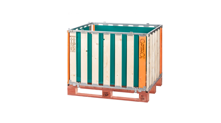 Tip Pooling Box Galvanised Steel-reinforced Universal Box | IPP Pooling